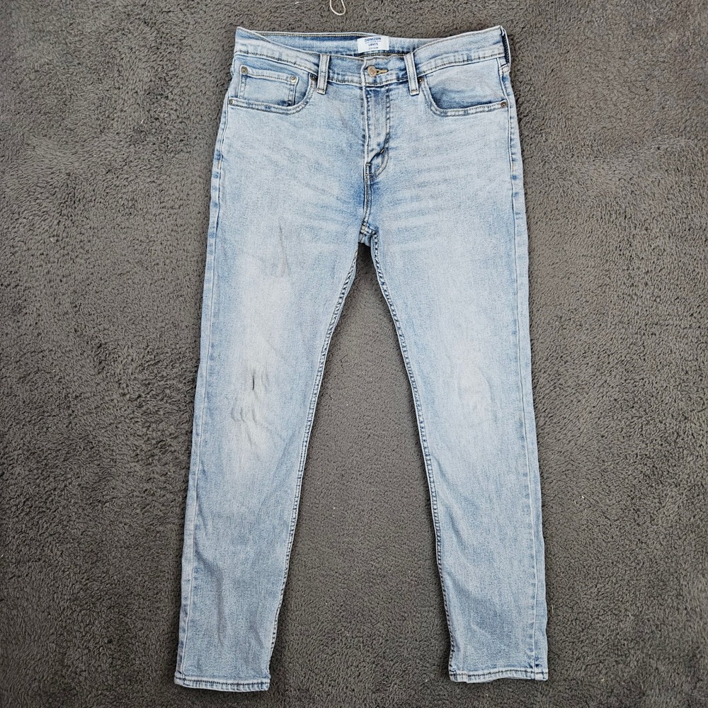 Denizen from Levis 216 Slim Jeans Mens 32x30 Light Wash Blue Denim
